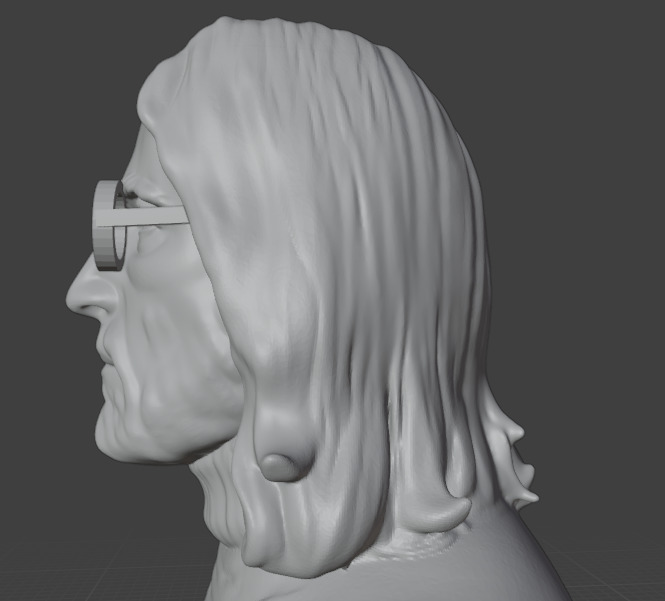 John Lennon 3D print model_17