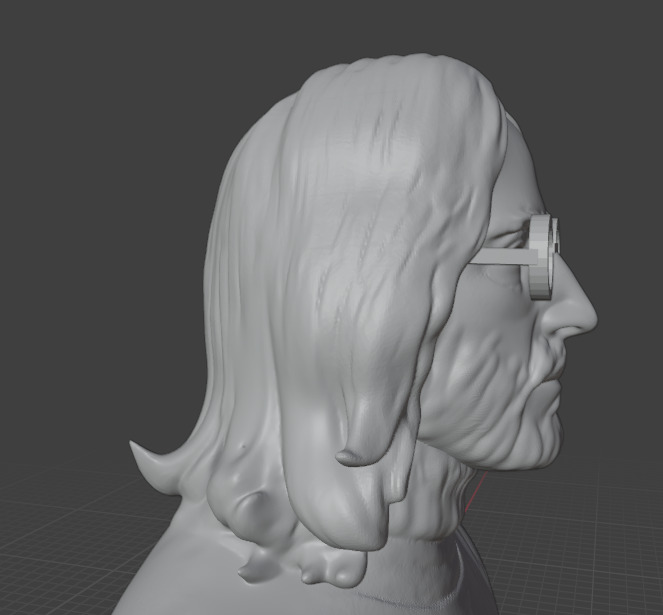 John Lennon 3D print model_16