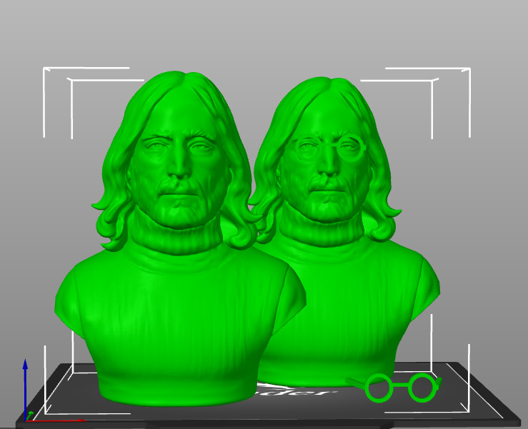 John Lennon 3D print model_20
