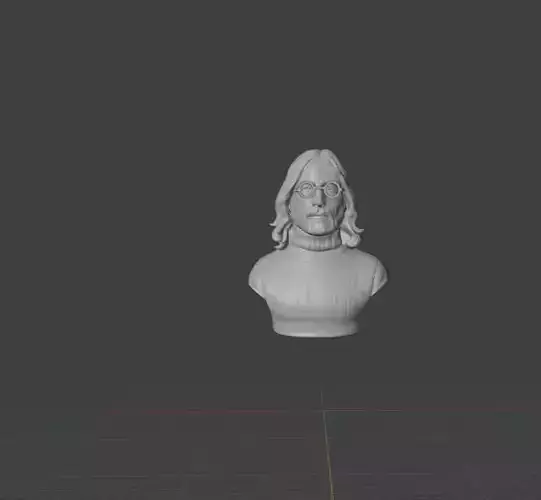 John Lennon 3D print model
