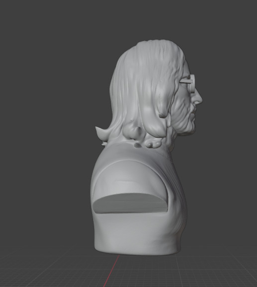 John Lennon 3D print model_26