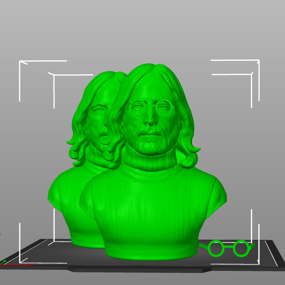 John Lennon 3D print model_21