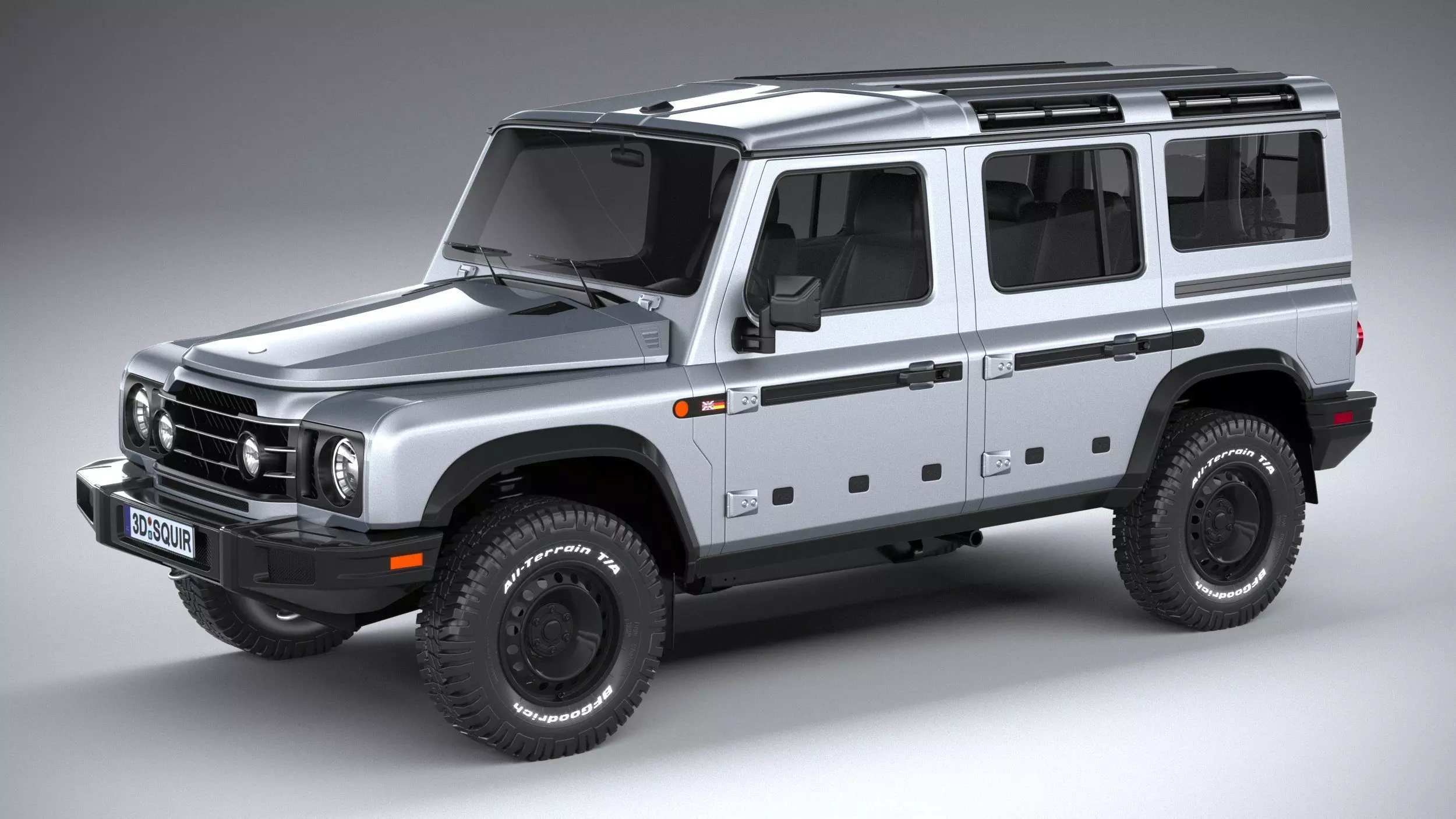 Ineos Grenadier 2022 3D model_0