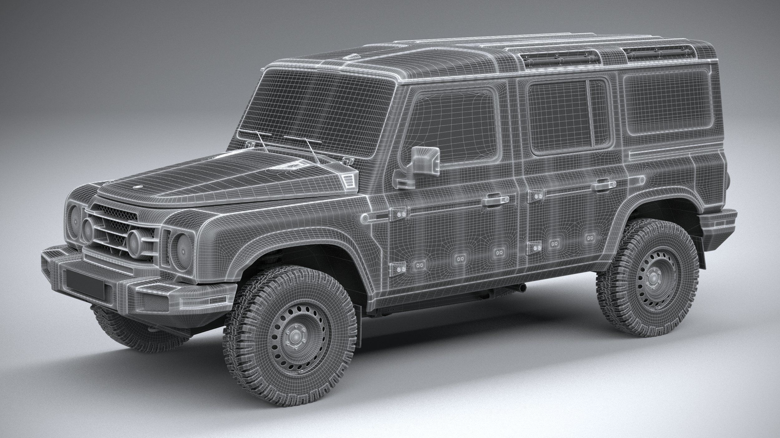 Ineos Grenadier 2022 3D model_26