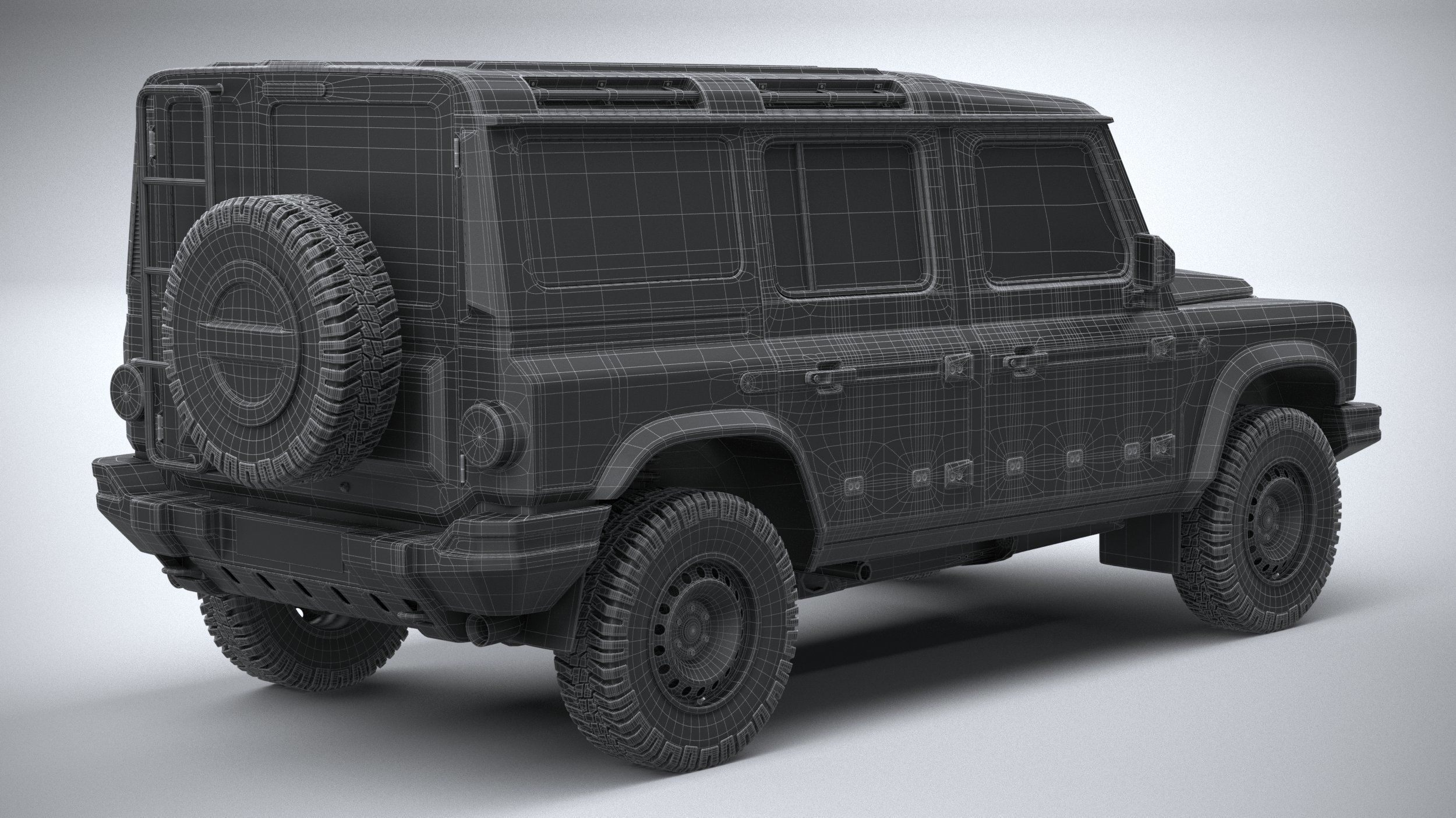 Ineos Grenadier 2022 3D model_29