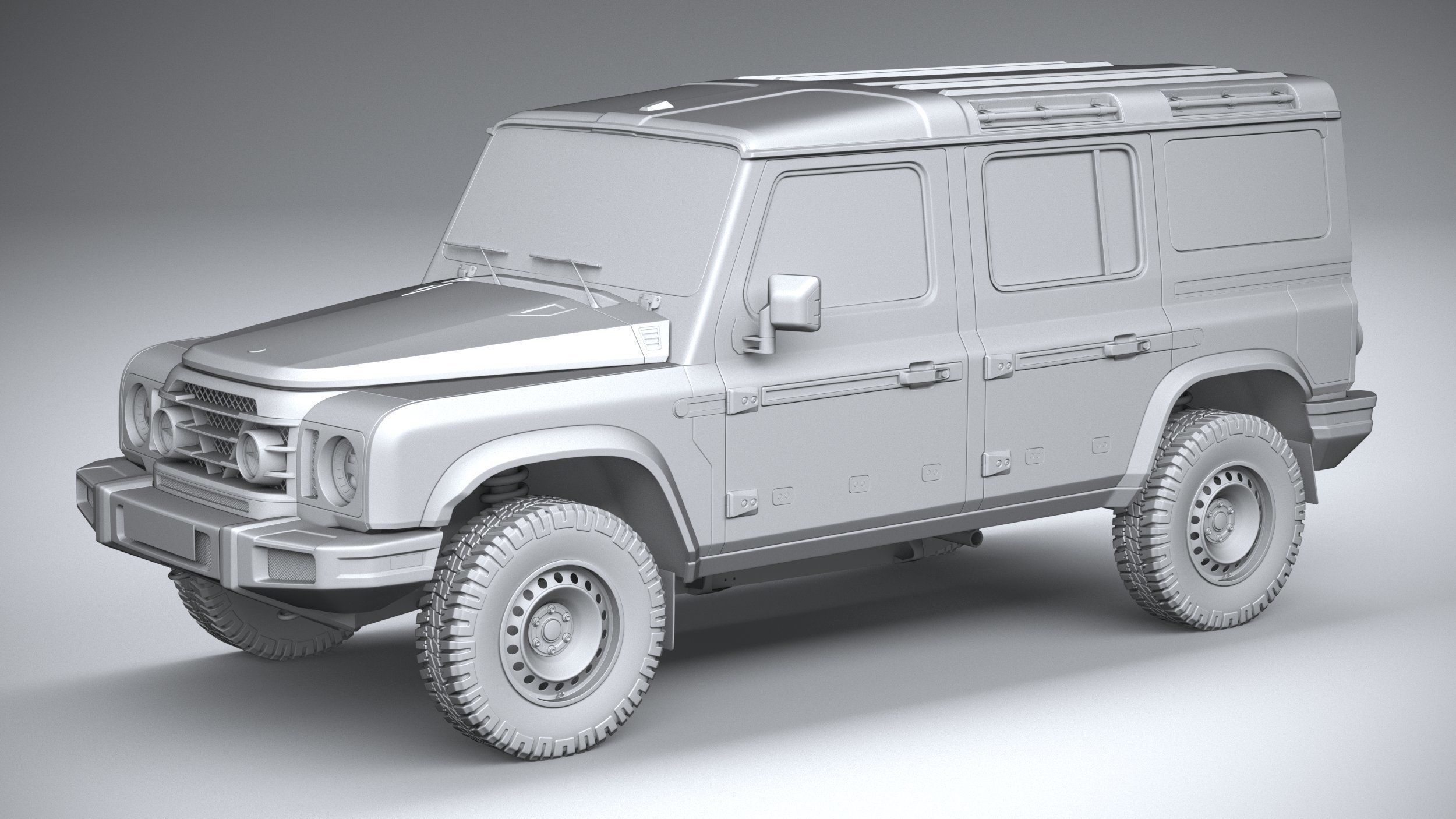 Ineos Grenadier 2022 3D model_19