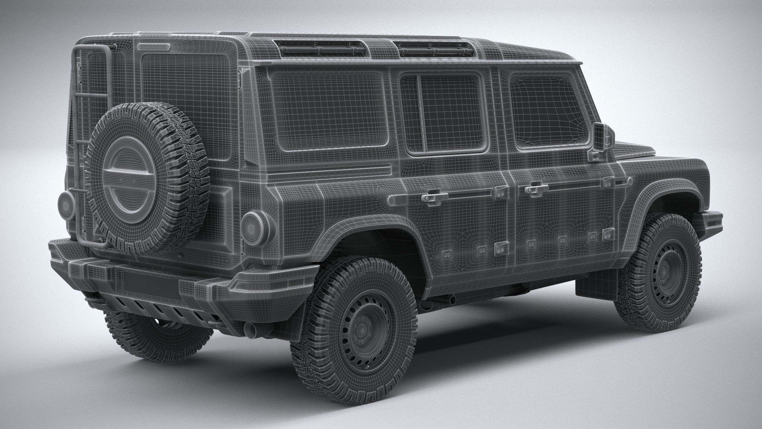 Ineos Grenadier 2022 3D model_27