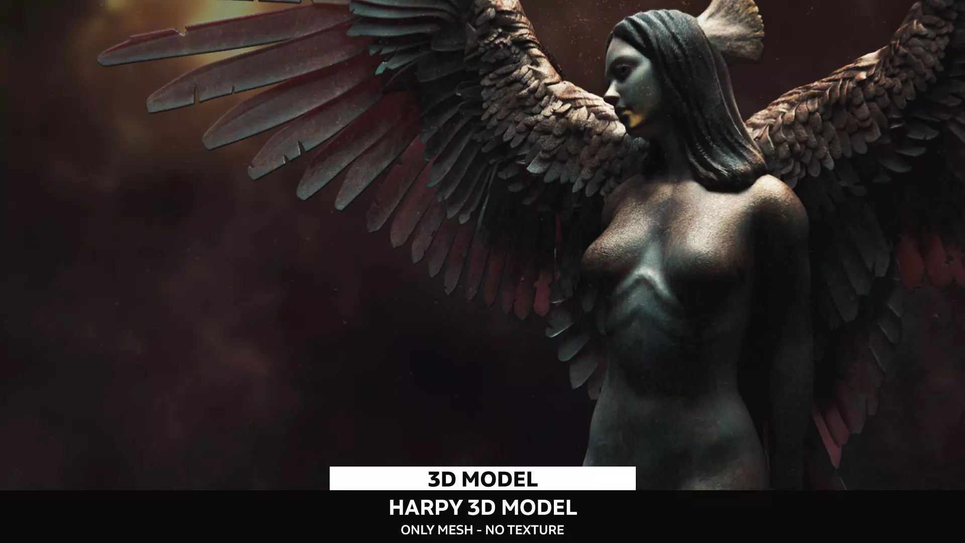 Harpy PSD 3D model