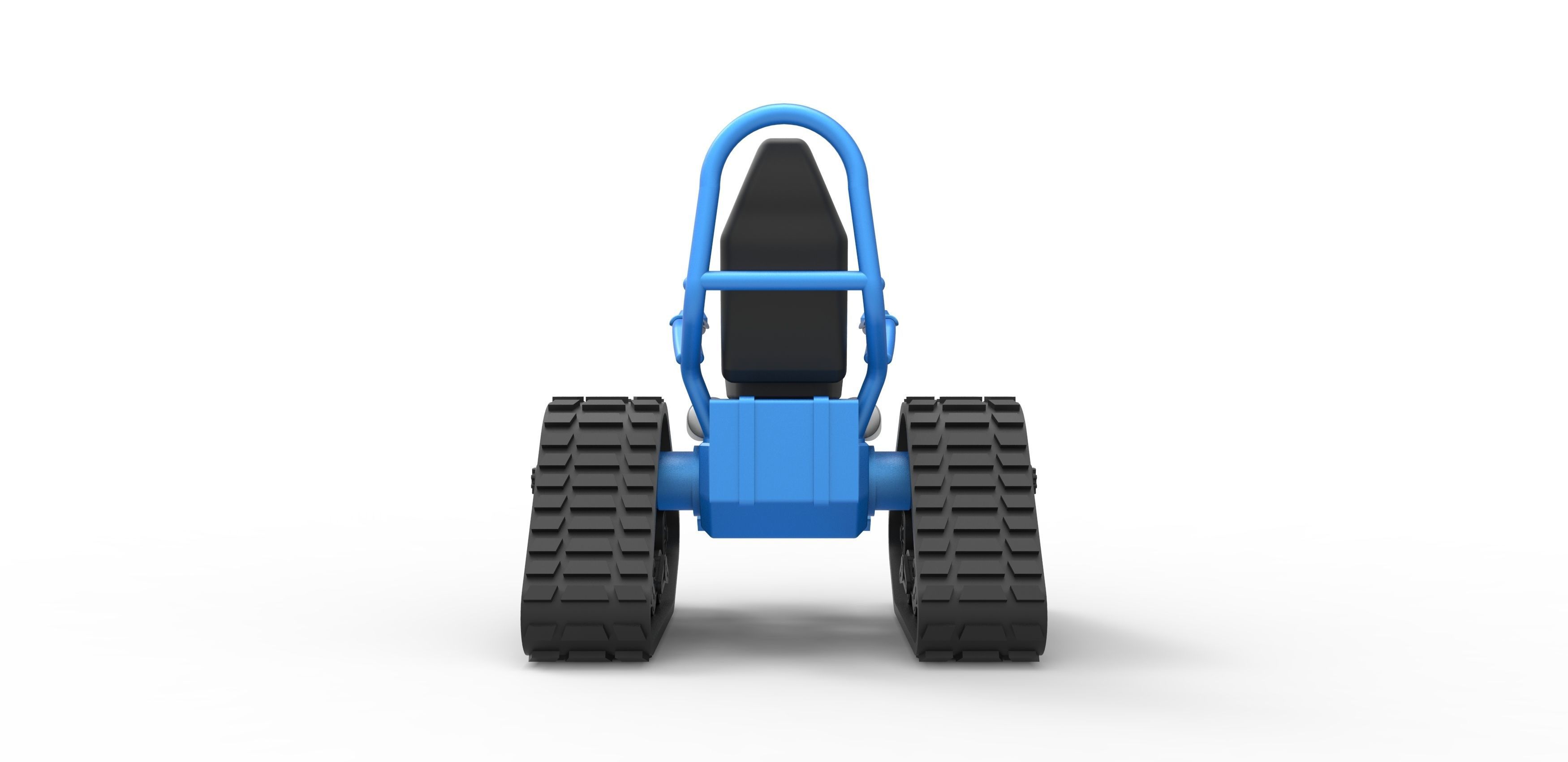 Tankchair Scale 1 to 25 3D print model_12