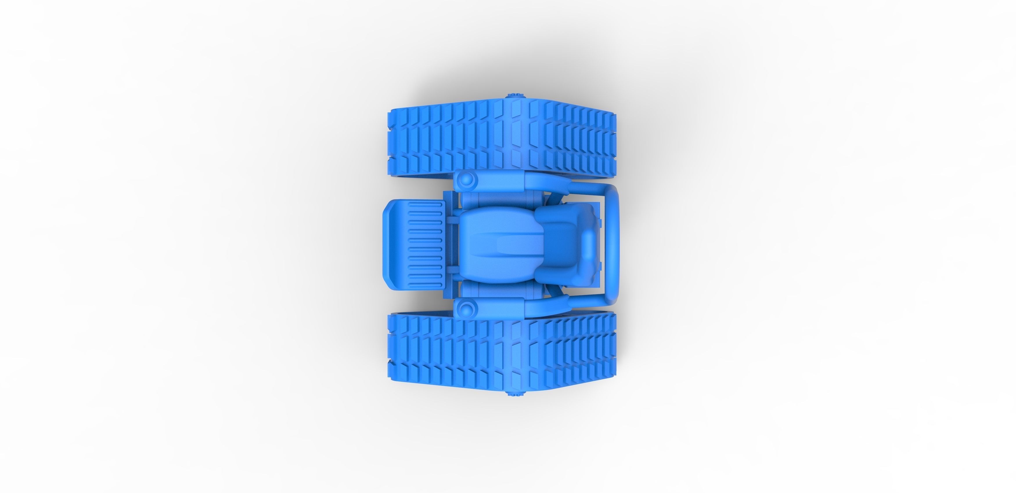 Tankchair Scale 1 to 25 3D print model_21