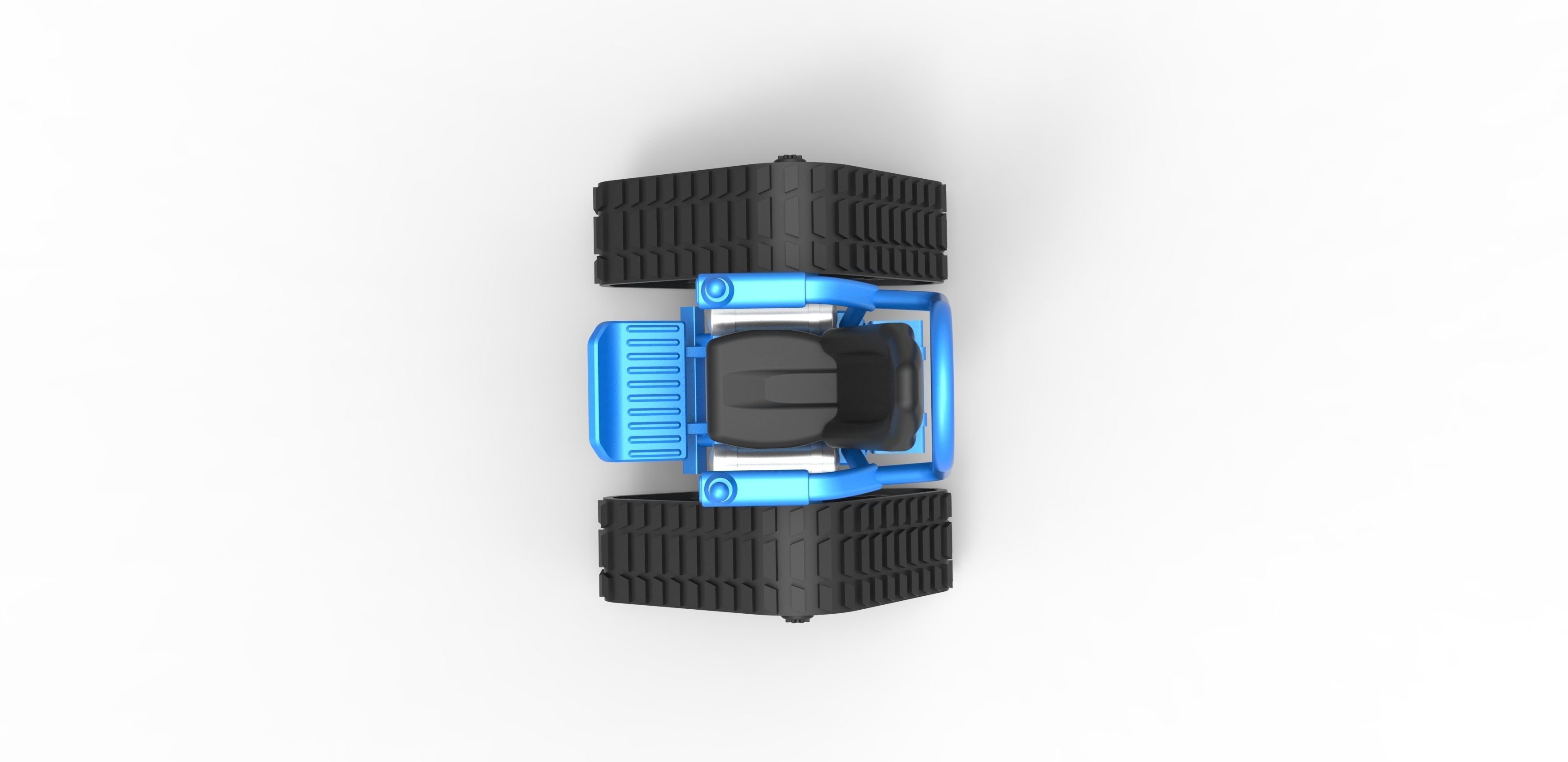 Tankchair Scale 1 to 25 3D print model_9