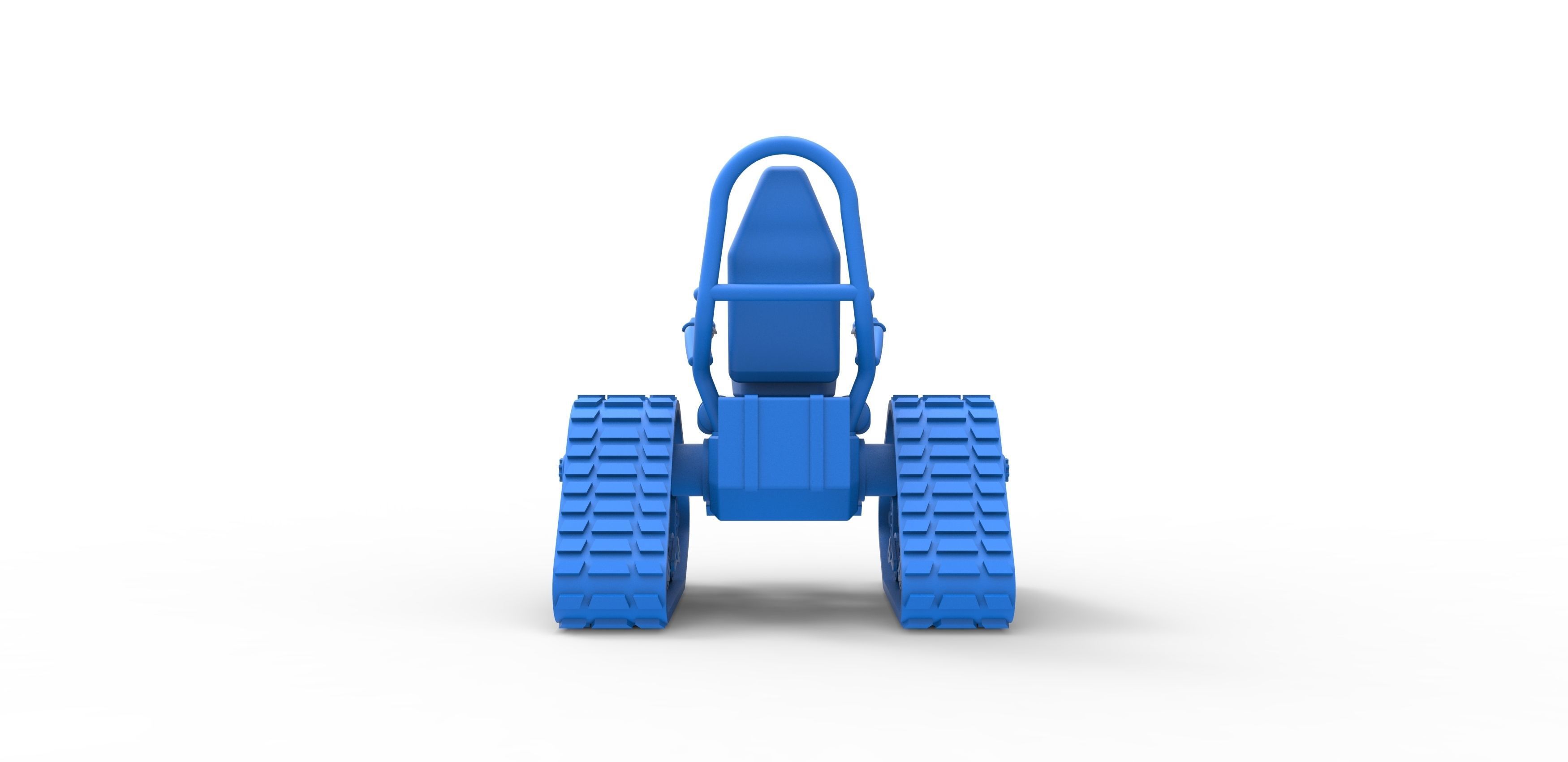 Tankchair Scale 1 to 25 3D print model_24