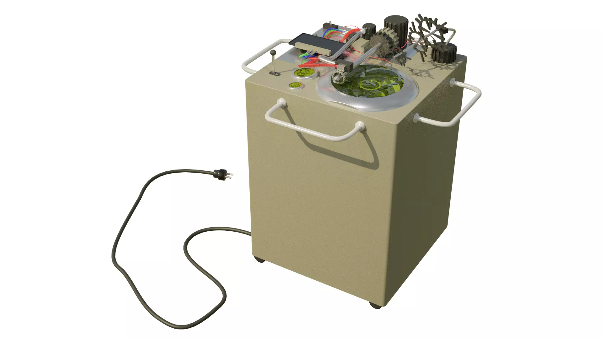 Time machine Free 3D model