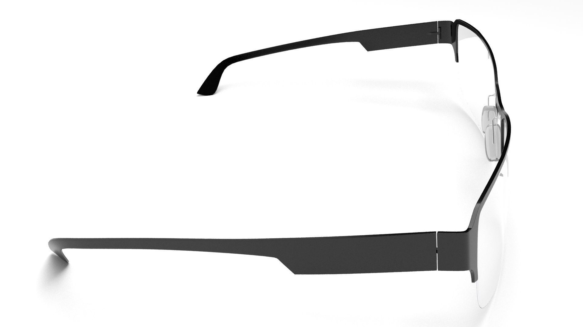 Glasses eyeglasses 3D model_5