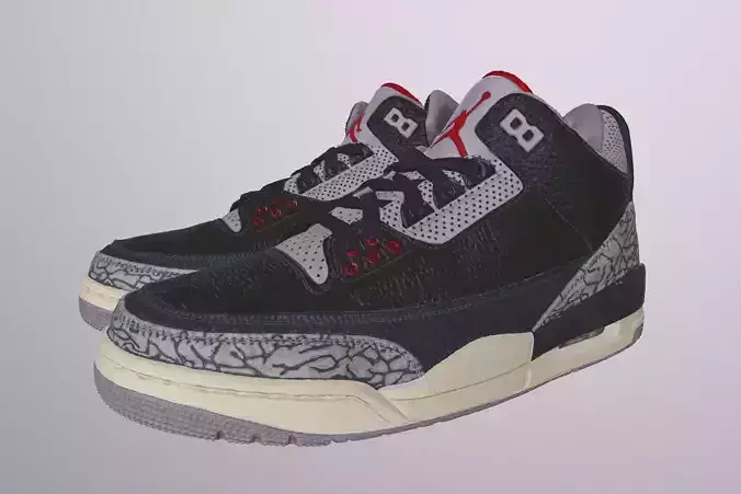 NIKE AIR JORDAN 3 SHOES PBR