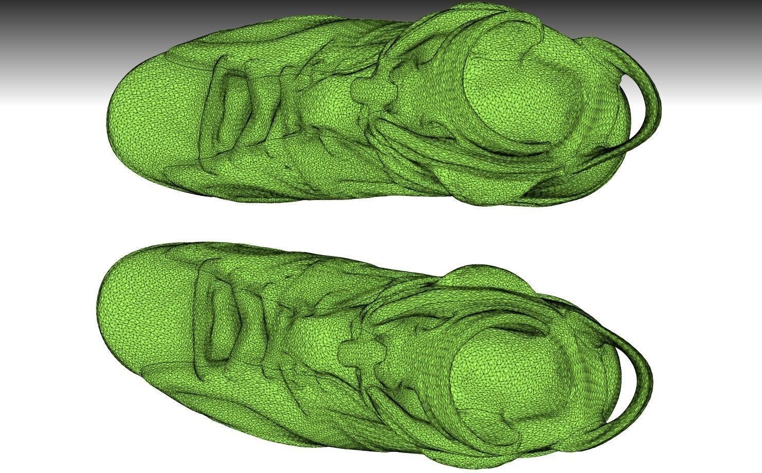 NIKE AIR JORDAN 6 SHOES PBR Low-poly 3D model_9