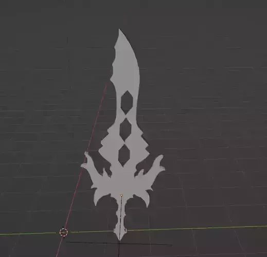 3d Sword Terraria untextured TerraBlade 3D print model