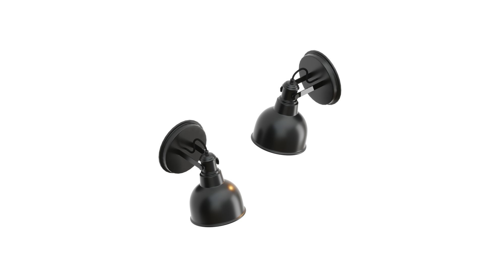 Scandinavian style kitchen set 3D model_15