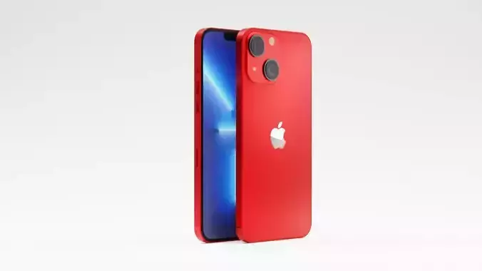 The Apple Iphone 13 3D Model