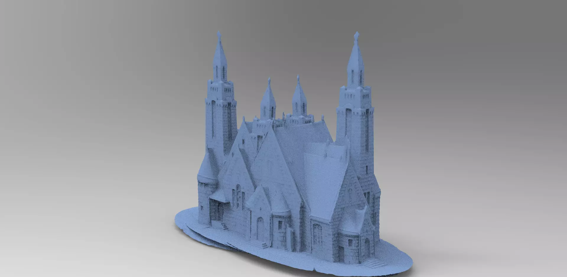 Ukraine style church 5 3D model_0
