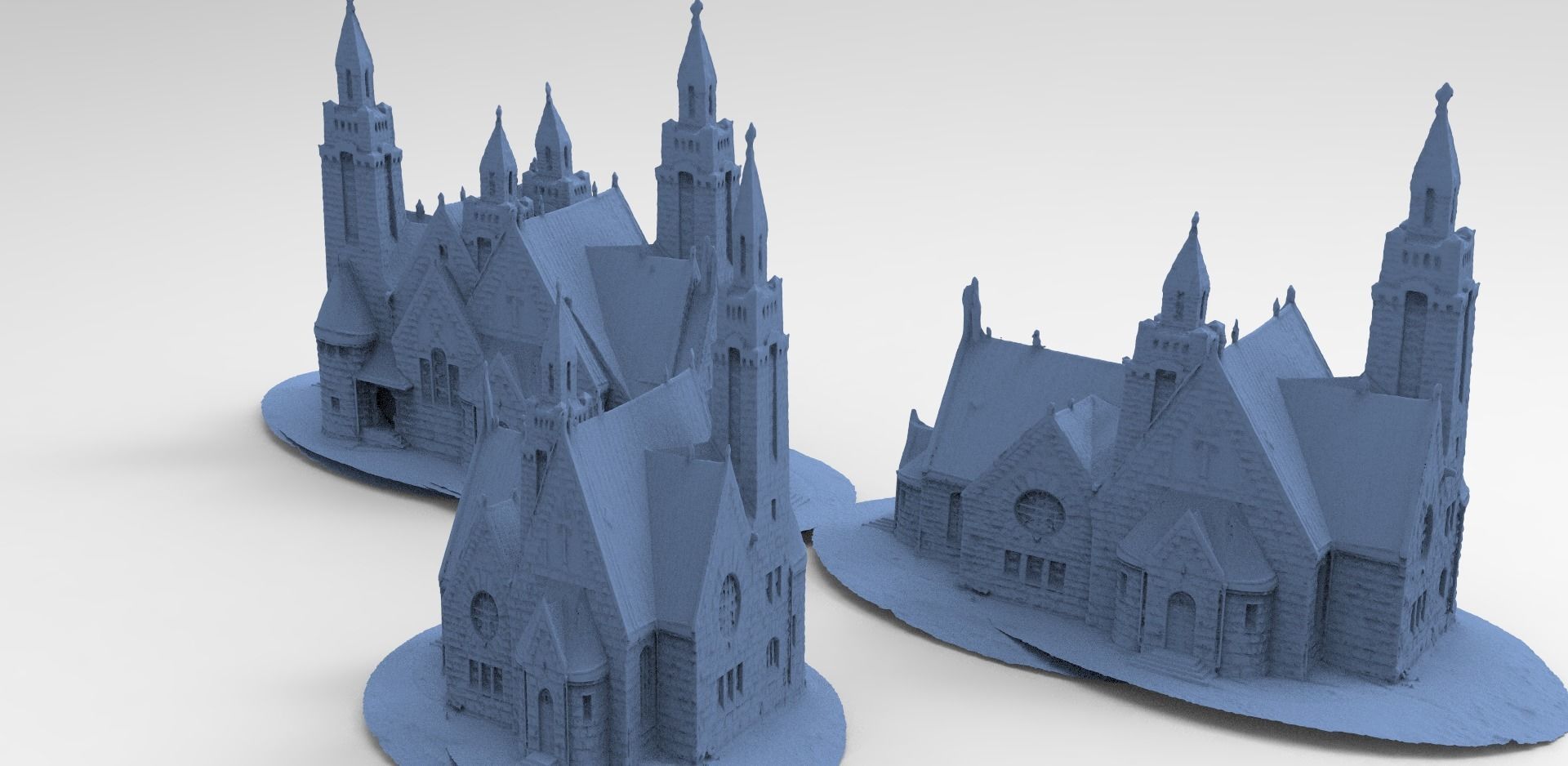 Ukraine style church 3  3D model_1
