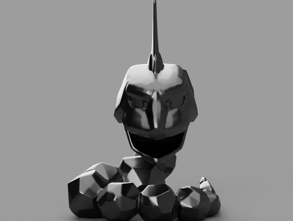Pokemon Onix 3D Model  3D print model_5