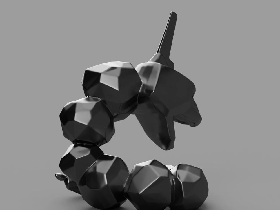 Pokemon Onix 3D Model  3D print model_7
