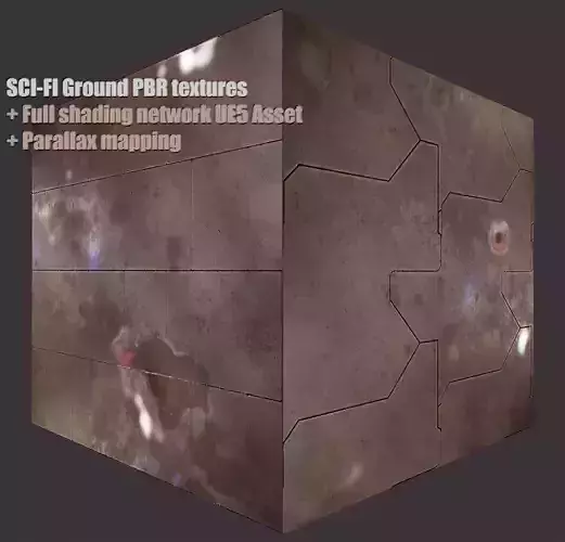 Sci fi - cyberpunk flooring - PBR 