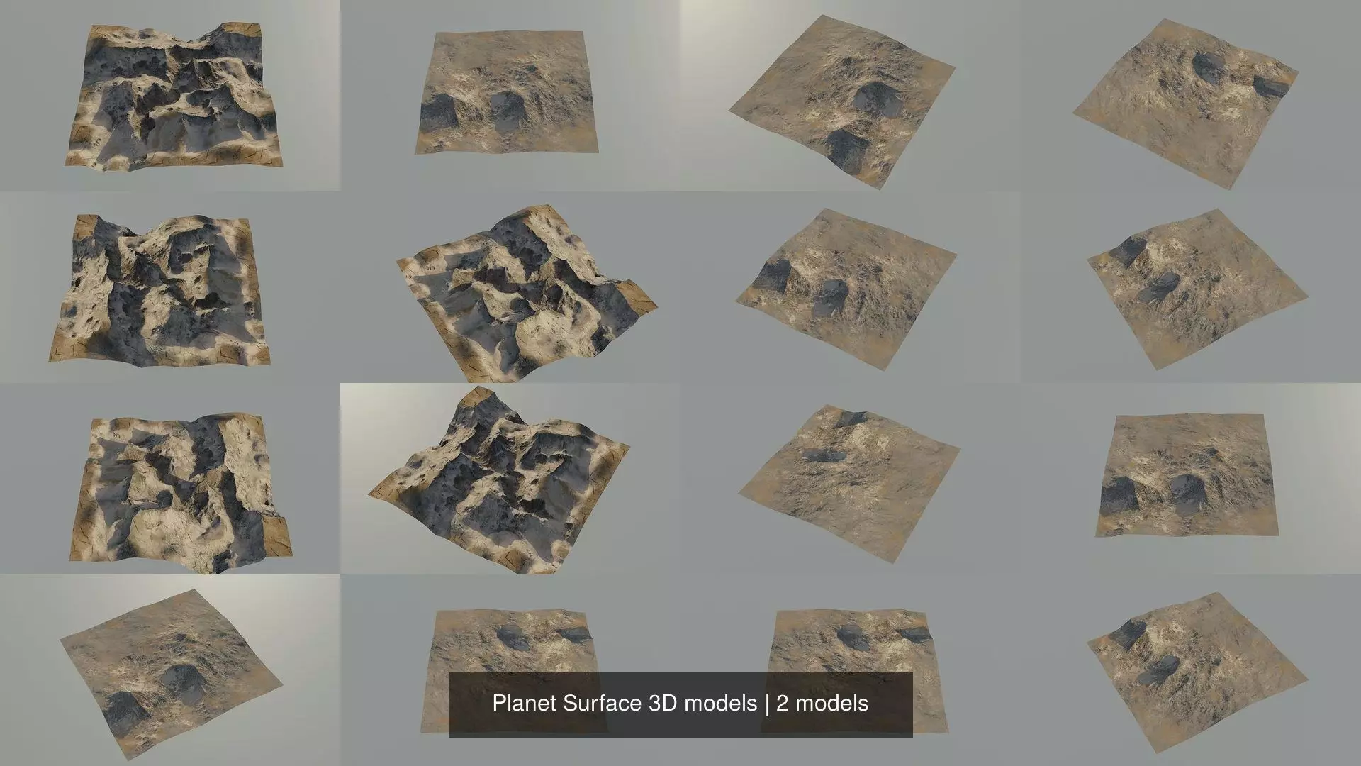 Planet Surface 3D models 3D Model Collection_1