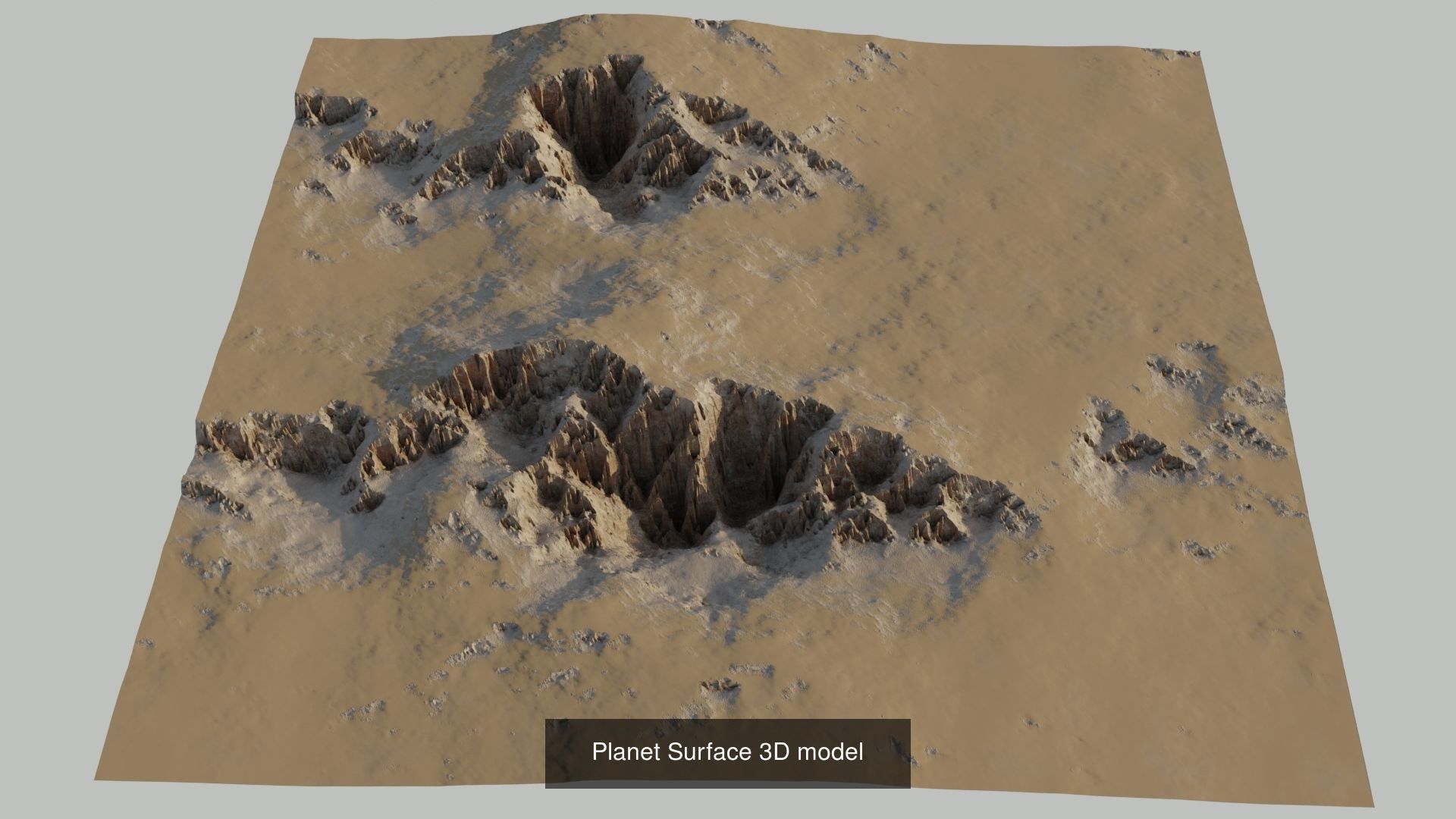 Planet Surface 3D models 3D Model Collection_1