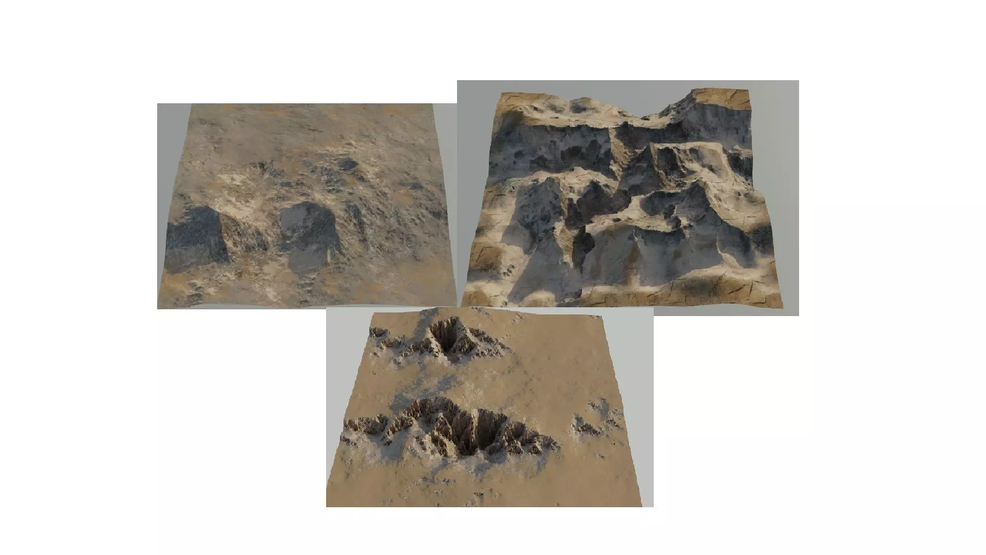 Planet Surface 3D models 3D Model Collection_0