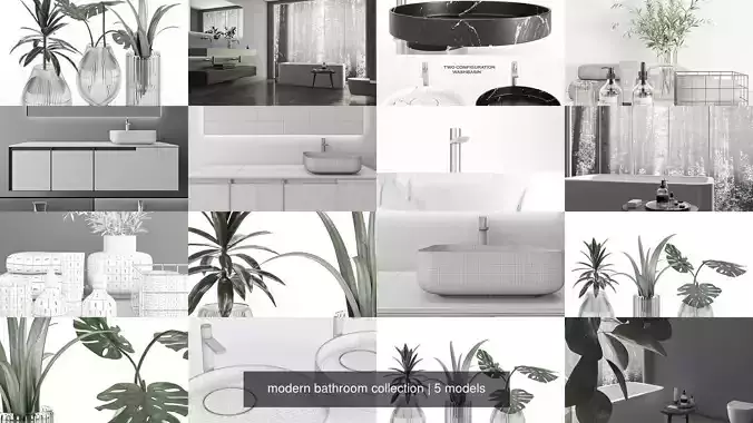 modern bathroom collection