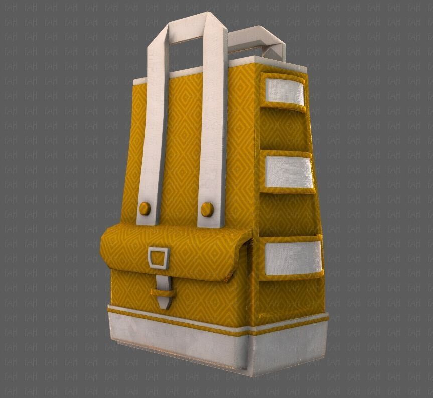 3D model Bag V05 VR / AR / low-poly | CGTrader