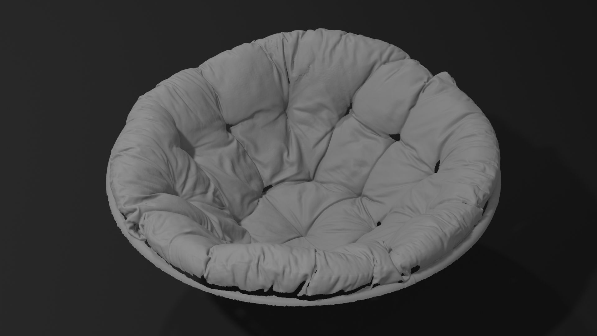 Papazan Chair  3D model_2