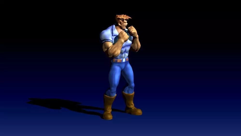 Jack Tenrec Cadillacs Vs Dinossaurs 3D print model_0