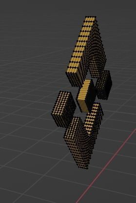 BNB Logo Animation Low-poly 3D model_2