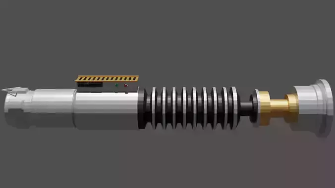 Star Wars Lightsaber--Luke Free low-poly 3D model