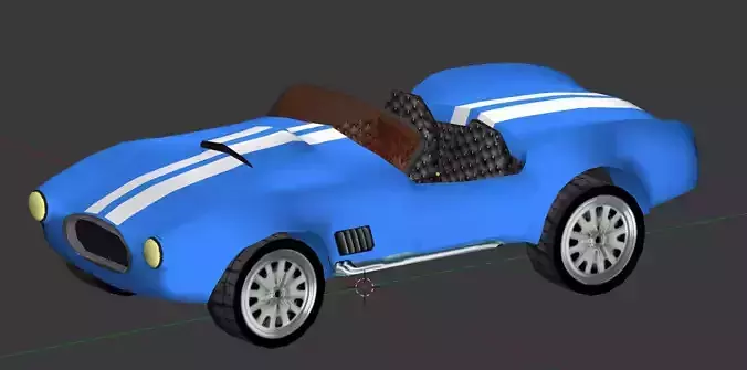 AC Cobra Low Poly