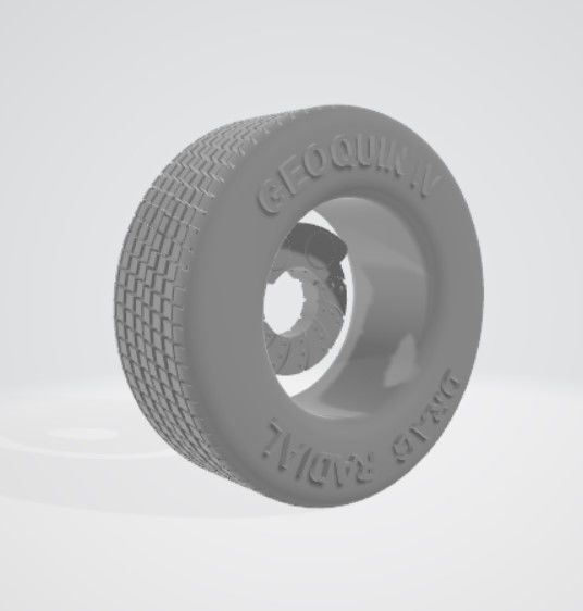 TSW Sebring Wheels with Tires and Brakes for 3D Print 3D print model_27