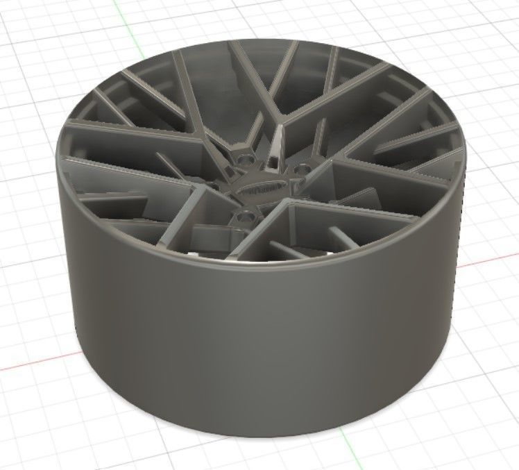 TSW Sebring Wheels with Tires and Brakes for 3D Print 3D print model_1