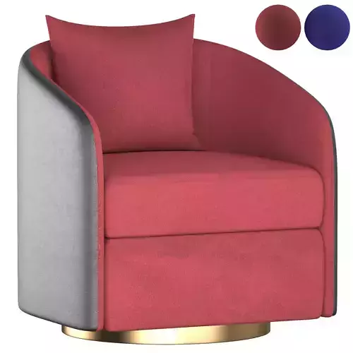 coque lounge chair 3D model