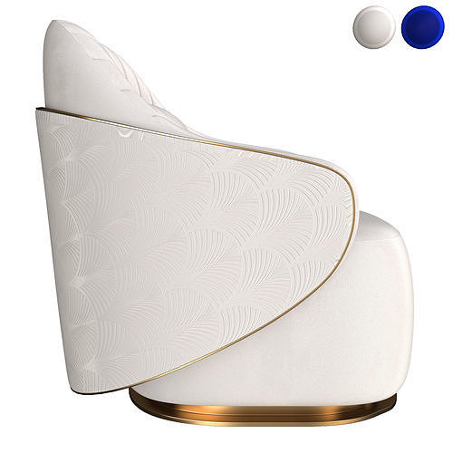 Visionnaire Adele Armchair 3D model 4