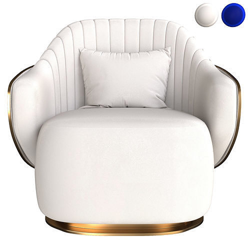 Visionnaire Adele Armchair 3D model 3