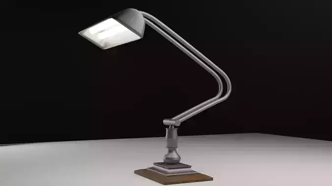 Low Poly Table Lamp