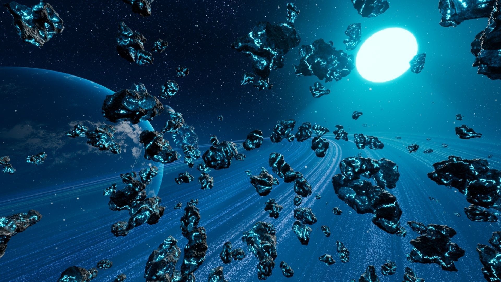 Asteroid Mega Pack - UE4 FBX Low-poly 3D model_13