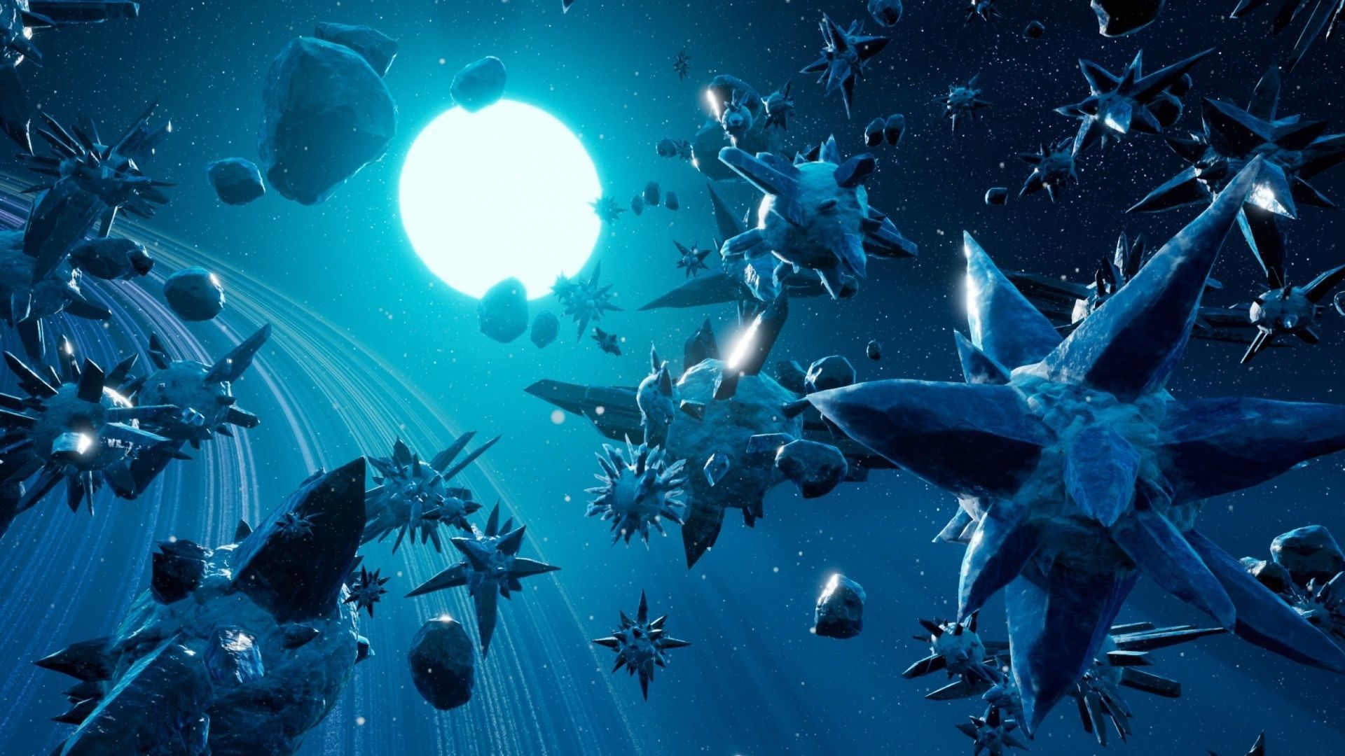 Asteroid Mega Pack - UE4 FBX Low-poly 3D model_6
