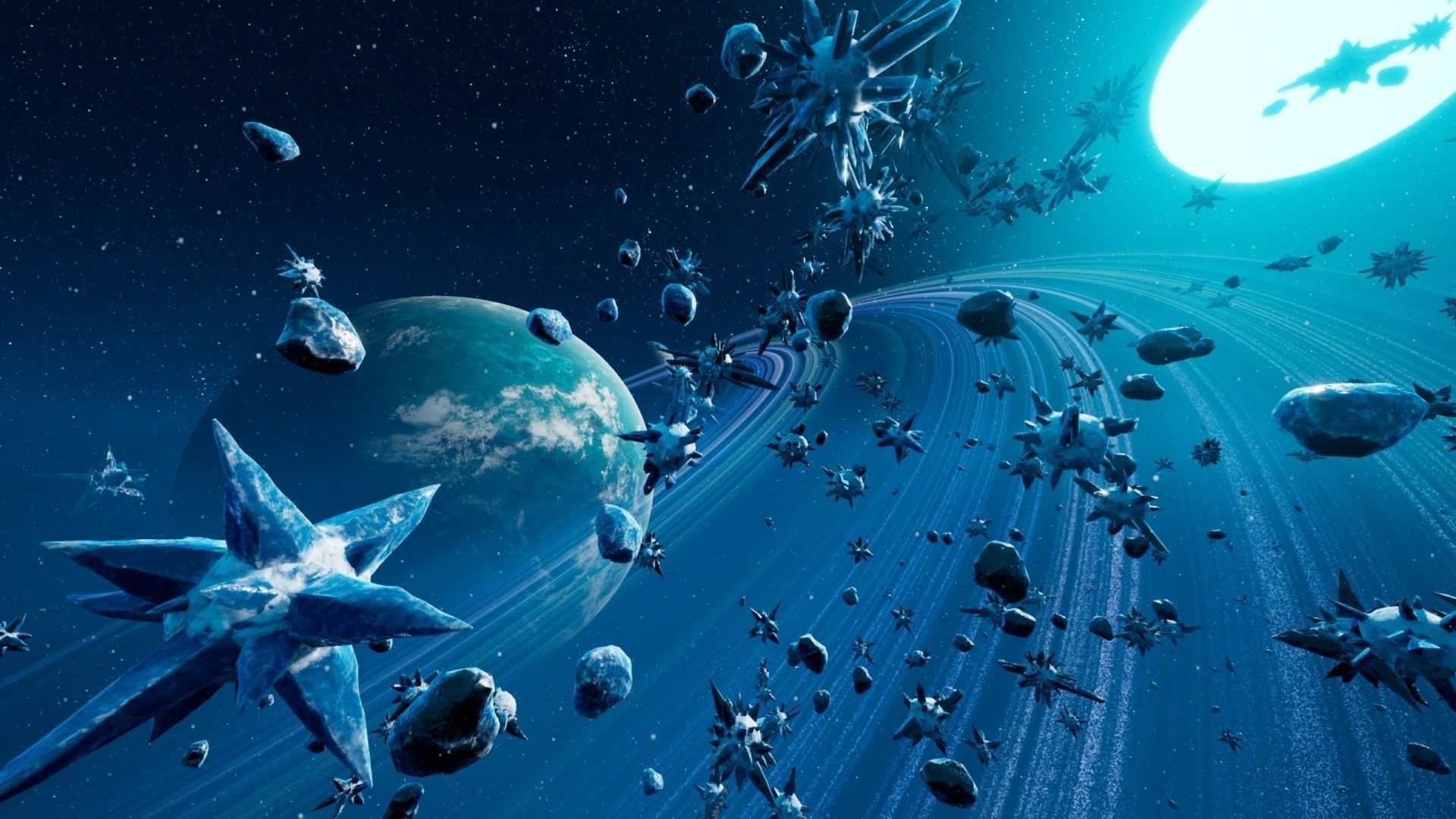 Asteroid Mega Pack - UE4 FBX Low-poly 3D model_10