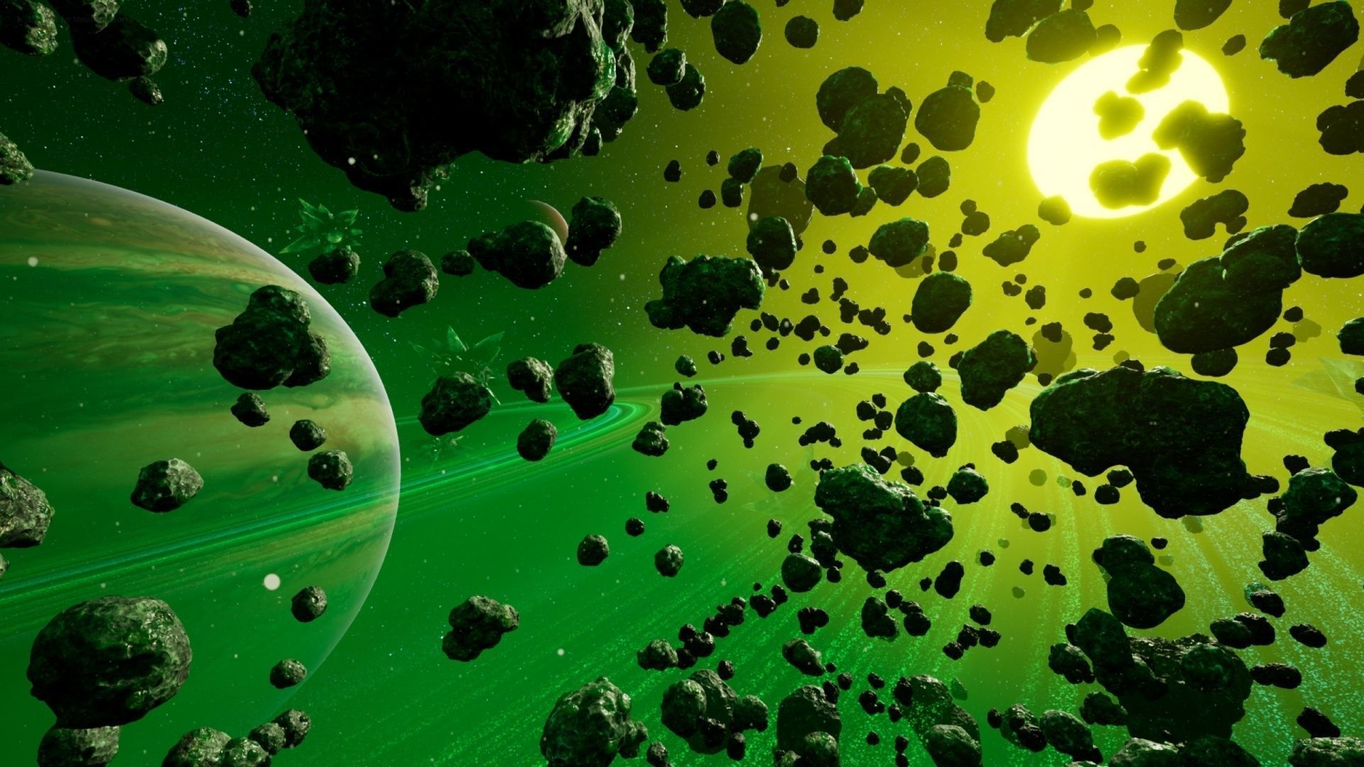 Asteroid Mega Pack - UE4 FBX Low-poly 3D model_17