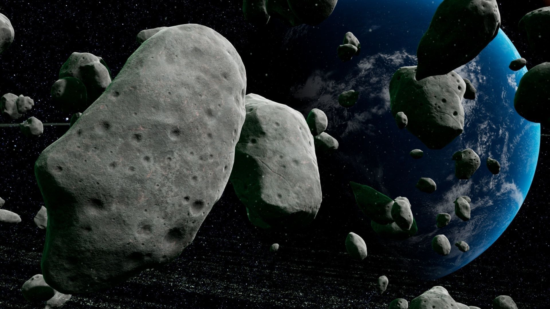 Asteroid Mega Pack - UE4 FBX Low-poly 3D model_7