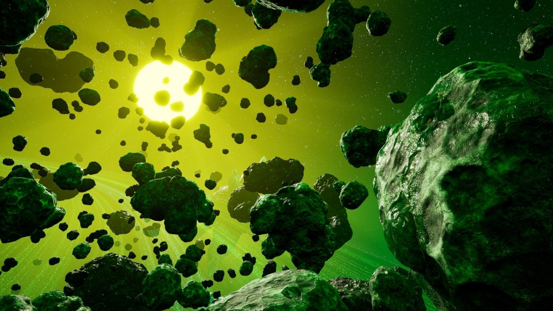 Asteroid Mega Pack - UE4 FBX Low-poly 3D model_18
